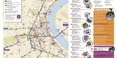 Bordeaux turistické mapy pdf